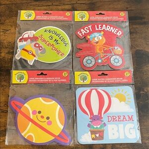 4 New Large Classroom Decor Signs
